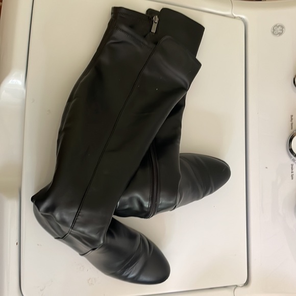 Black Merona OTK boots - Picture 2 of 3